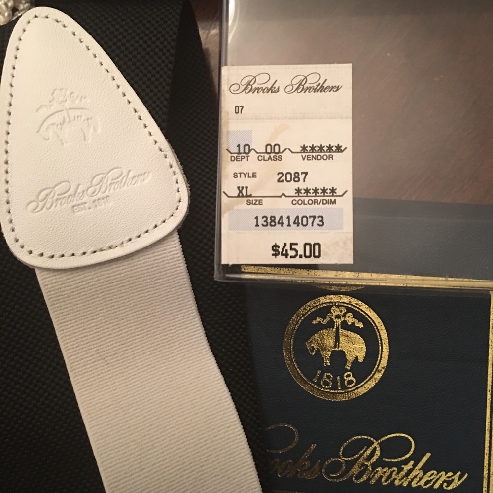 Brooks Brothers Suspenders
